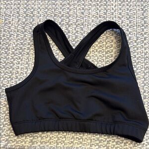 bcg Black Racerback Sports Bra
